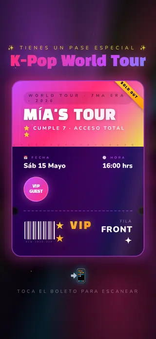 Vista previa de K-Pop World Tour